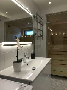 Kylpyhuone ja sauna Helsinki